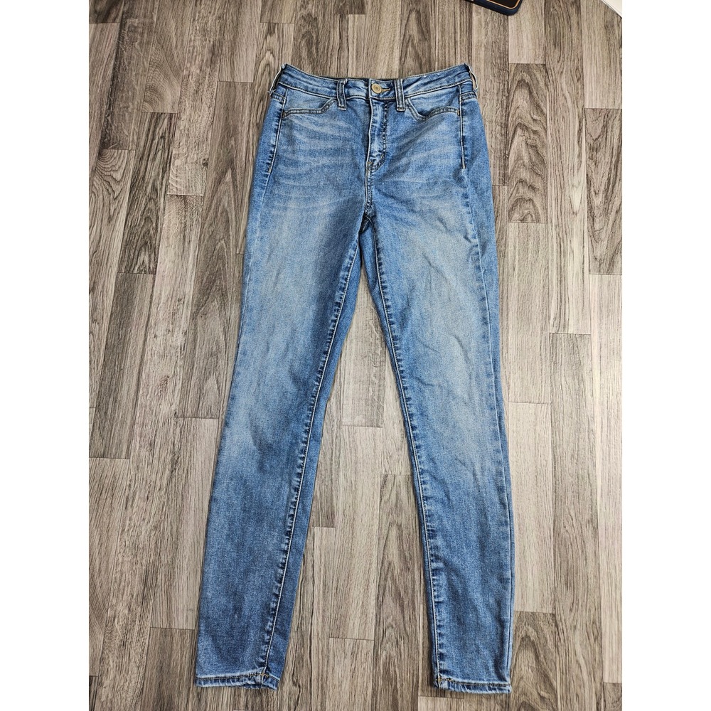 SO Ultimate High-Rise Jegging Women 7 Blue Stretch Skinny Denim